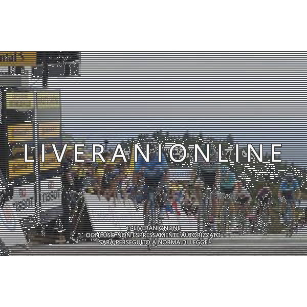11-07-2019 Tour De France; Tappa 06 Mulhouse - La Planche Des Belles Filles; 2019, Movistar; 2019, Bora - Hansgrohe; Quintana Rojas Nairo, Alexander; Buchmann, Emanuel; La Planche Des Belles Filles; ©SIROTTI / AGENZIA ALDO LIVERANI SAS
