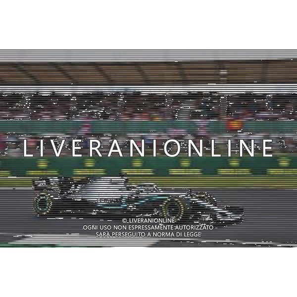 Lewis Hamilton (GBR) Mercedes AMG F1 W10. 12.07.2019. Formula 1 World Championship, Rd 10, British Grand Prix, Silverstone, England, Practice Day. / AGENZIA ALDO LIVERANI SAS - ITALY ONLY EDITORIAL USE ONLY