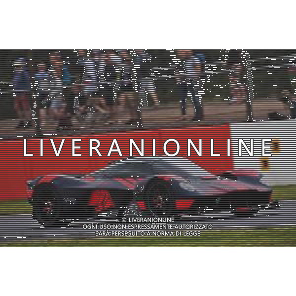 The Aston Martin Valkyrie. 13.07.2019. Formula 1 World Championship, Rd 10, British Grand Prix, Silverstone, England, Qualifying Day. / AGENZIA ALDO LIVERANI SAS - ITALY ONLY EDITORIAL USE ONLY