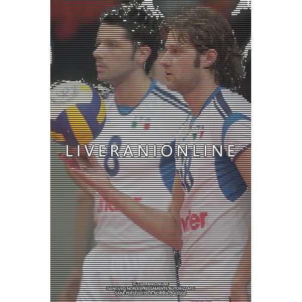 BUSTO ARSIZIO (MI) 03/06/2005 ITALIA - CUBA VOLLEY WORLD LEAGUE 2005 NELLA FOTO: MONTALI GIAN PAOLO PH. GIANCARLO LANDONIO/AG. ALDO LIVERANI