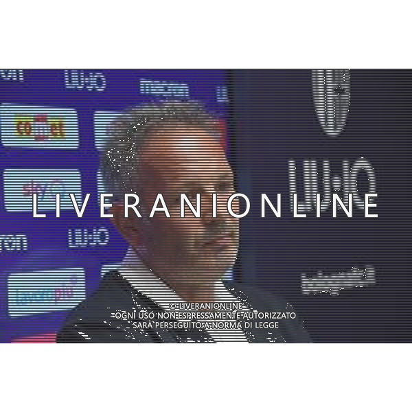CONFERENZA STAMPA DELL\'ALLENATORE DEL BOLOGNA SINISA MIHAJLOVIC PER ANNUNCIARE CHE DOVRA\' FERMARSI PER CURARE LA LAUCEMIA A CASTELDEBOLE 13.07.2019 © OPTIMAFOTO / AGENZIA ALDO LIVERANI SAS
