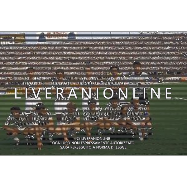 1982-1983-FORMAZIONE JUVENTUS CALCIO AG ALDO LIVERANI SAS