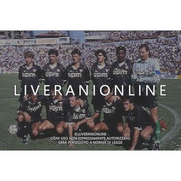 1990-1991 -FORMAZIONE JUVENTUS CALCIO AG ALDO LIVERANI SAS