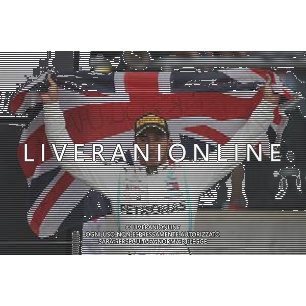 1st place Lewis Hamilton (GBR) Mercedes AMG F1 W10. 14.07.2019. Formula 1 World Championship, Rd 10, British Grand Prix, Silverstone, England, Race Day. / AGENZIA ALDO LIVERANI SAS - ITALY ONLY EDITORIAL USE ONLY