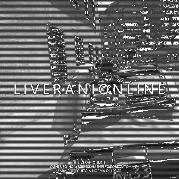 RETROSPETTIVA NICOLA PIETRANGELI TENNISTA NELLA FOTO NICOLA PIETRANGELI NELL\'ANNO 1950 A ROMA CON LA MOGLIE SUSANNA ARTERO AG ALDO LIVERANI SAS