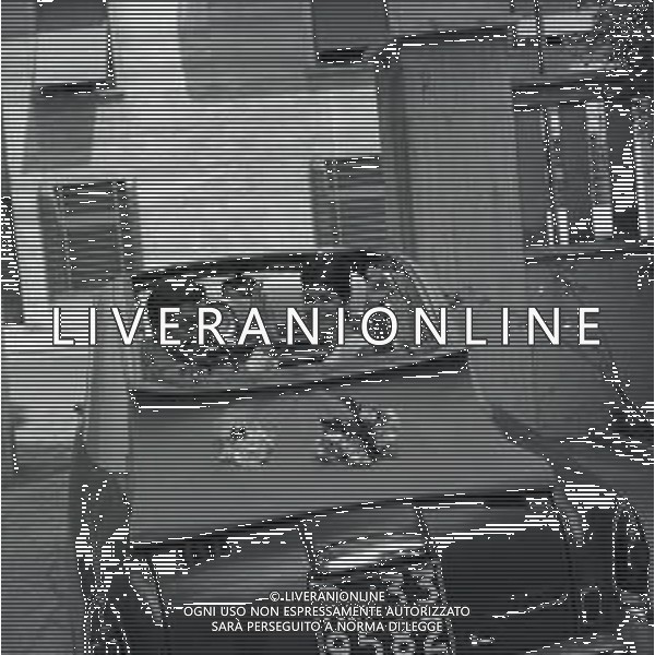 RETROSPETTIVA NICOLA PIETRANGELI TENNISTA NELLA FOTO NICOLA PIETRANGELI NELL\'ANNO 1950 A ROMA CON LA MOGLIE SUSANNA ARTERO AG ALDO LIVERANI SAS