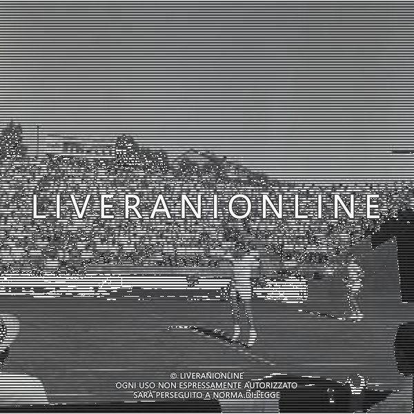 RETROSPETTIVA NICOLA PIETRANGELI TENNISTA NELLA FOTO NICOLA PIETRANGELI ANNI 1950-60 CON IL TENNISTA ORLANDO SIROLA AG ALDO LIVERANI SAS 