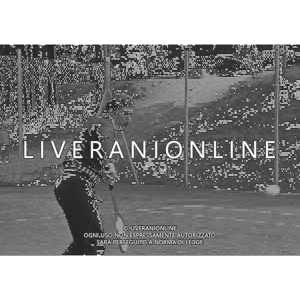 RETROSPETTIVA NICOLA PIETRANGELI TENNISTA NELLA FOTO NICOLA PIETRANGELI A PAVULLO NELL\'ANNO 1972 AG ALDO LIVERANI SAS  