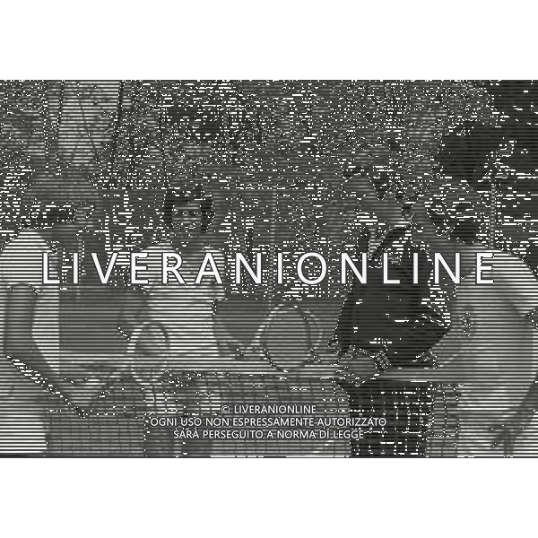 RETROSPETTIVA NICOLA PIETRANGELI TENNISTA NELLA FOTO NICOLA PIETRANGELI A PAVULLO NELL\'ANNO 1972 AG ALDO LIVERANI SAS  