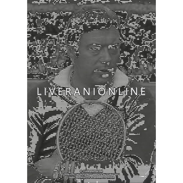 RETROSPETTIVA NICOLA PIETRANGELI TENNISTA NELLA FOTO NICOLA PIETRANGELI A PAVULLO NELL\'ANNO 1972 AG ALDO LIVERANI SAS  