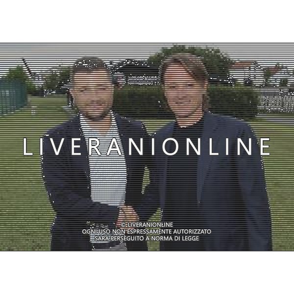 IMOLA 15 07 2019 IMOLESE CALCIO PRESENTAZIONE NUOVO ALLENATORE DELL\'IMOLESE CALCIO FEDERICO COPPITELLI NELLA FOTO FEDERICO COPPITELLI E PRESIDENTE DELL\'IMOLESE CALCIO LORENZO SPAGNOLI ©SANNA / AGENZIA ALDO LIVERANI SAS