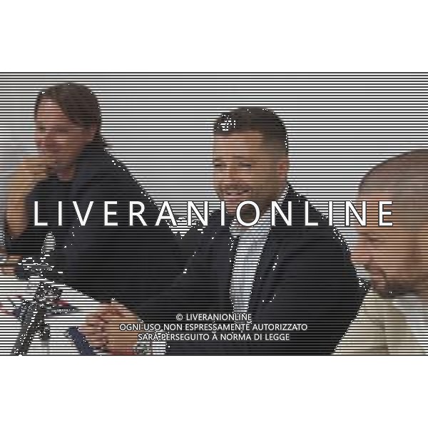 IMOLA 15 07 2019 IMOLESE CALCIO PRESENTAZIONE NUOVO ALLENATORE DELL\'IMOLESE CALCIO FEDERICO COPPITELLI NELLA FOTO DA SINISTRA LORENZO SPAGNOLI PRESIDENTE DELL\'IMOLESE CALCIO,FEDERICO COPPITELLI ALLENATORE ©SANNA / AGENZIA ALDO LIVERANI SAS