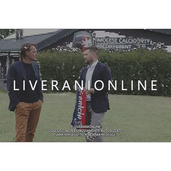 IMOLA 15 07 2019 IMOLESE CALCIO PRESENTAZIONE NUOVO ALLENATORE DELL\'IMOLESE CALCIO FEDERICO COPPITELLI NELLA FOTO DA DESTRA FEDERICO COPPITELLI ALLENATORE E LORENZO SPAGNOLI PRESIDENTE DELL\'IMOLESE CALCIO ©SANNA / AGENZIA ALDO LIVERANI SAS