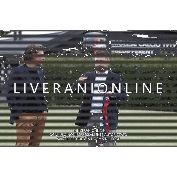 IMOLA 15 07 2019 IMOLESE CALCIO PRESENTAZIONE NUOVO ALLENATORE DELL\'IMOLESE CALCIO FEDERICO COPPITELLI NELLA FOTO DA DESTRA FEDERICO COPPITELLI ALLENATORE E LORENZO SPAGNOLI PRESIDENTE DELL\'IMOLESE CALCIO ©SANNA / AGENZIA ALDO LIVERANI SAS