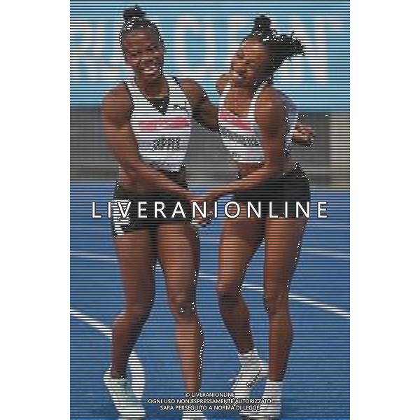 Tapper Megan (JAM) e McReynolds Tiffani (USA) 100Hs Donne - Atletica: XXXIII Meeting Atletica Mondiale Padova, 16 Luglio 2019 ©Alessio Marini / AGENZIA ALDO LIVERANI SAS