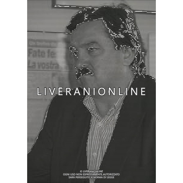 1994 MILANO REDAZIONE DELLA GAZZETTA DELLO SPORT INCONTRO CON JULIO VELASCO ARRIGO SACCHI E RATKO RUDIC NELLA FOTO RATKO RUDIC AG ALDO LIVERANI SAS