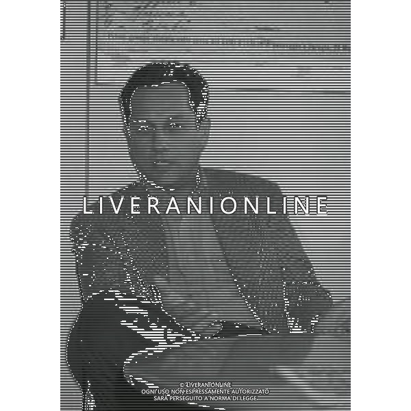 1994 MILANO REDAZIONE DELLA GAZZETTA DELLO SPORT INCONTRO CON JULIO VELASCO ARRIGO SACCHI E RATKO RUDIC NELLA FOTO JULIO VELASCO AG ALDO LIVERANI SAS