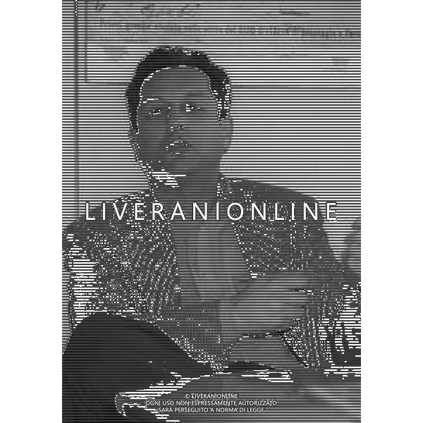 1994 MILANO REDAZIONE DELLA GAZZETTA DELLO SPORT INCONTRO CON JULIO VELASCO ARRIGO SACCHI E RATKO RUDIC NELLA FOTO JULIO VELASCO AG ALDO LIVERANI SAS