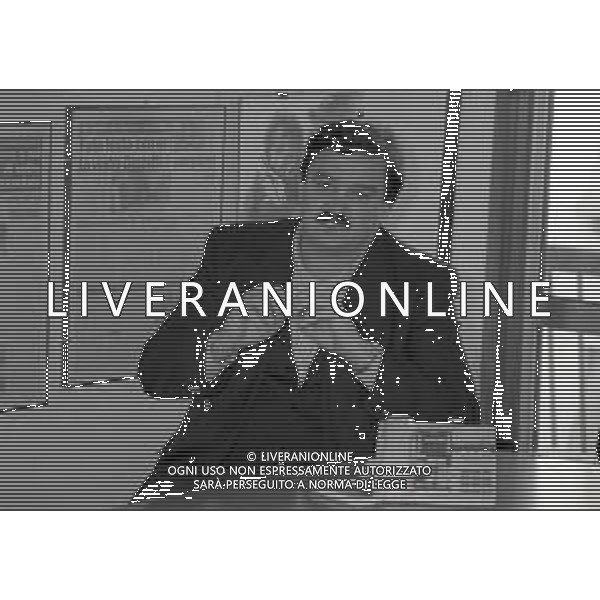 1994 MILANO REDAZIONE DELLA GAZZETTA DELLO SPORT INCONTRO CON JULIO VELASCO ARRIGO SACCHI E RATKO RUDIC NELLA FOTO RATKO RUDIC AG ALDO LIVERANI SAS