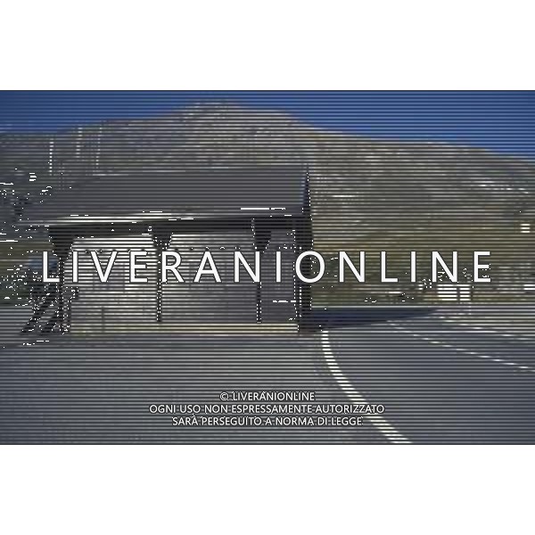 ITALIA FRANCIA CONFINE MONCENISIO NELLA FOTO IL CONFINE TRA LA FRANCIA E L\'ITALIA AL PASSO DEL MONCENISIO EX DOGANA AG ALDO LIVERANI SAS