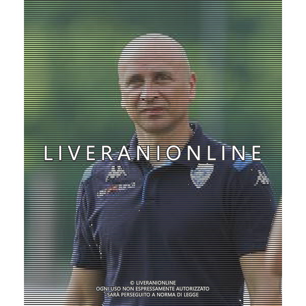 l\'allenatore eugenio Corini . Amichevole Brescia Calcio vs rappresentativa Vallecamonica . Darfo 17 luglio 2019.ph Fotolive Venezia\Zurru / AGENZIA ALDO LIVERANI SAS