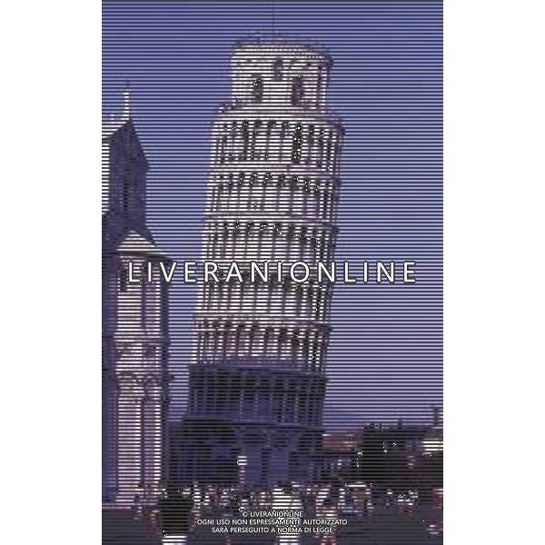 PISA -TOSCANA NELLA FOTO LA TORRE DI PISA AG ALDO LIVERANI SAS