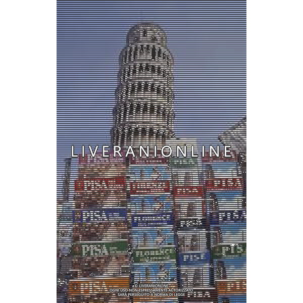PISA -TOSCANA NELLA FOTO LA TORRE DI PISA AG ALDO LIVERANI SAS