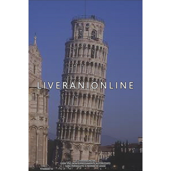 PISA -TOSCANA NELLA FOTO LA TORRE DI PISA AG ALDO LIVERANI SAS