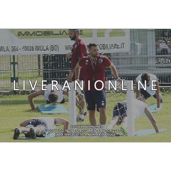 IMOLA 19 07 2019 IMOLESE CALCIO SECONDO ALLENAMENTO NELLA FOTO FEDERICO COPPITELLI ALLENATORE IMOLESE CALCIO FOTO GIANNI SANNA-AG ALDO LIVERANI SAS