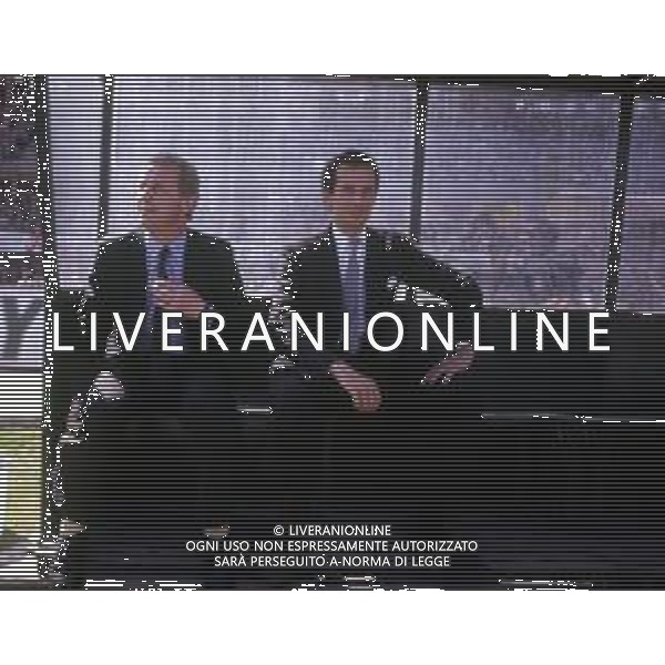EDOARDO AGNELLI - Retrospettiva Nella foto con l\'allenatore Giovanni Trapattoni sulla panchina della Juventus nel 1986 ©Archivio / AGENZIA ALDO LIVERANI SAS