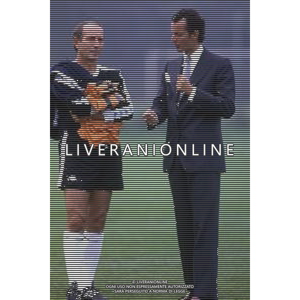 EDOARDO AGNELLI - Retrospettiva Nella foto con l\'allenatore della Juventus Rino Marchesi nel 1986-1987 ©Archivio / AGENZIA ALDO LIVERANI SAS