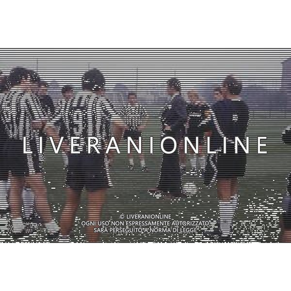 EDOARDO AGNELLI - Retrospettiva Nella foto con l\'allenatore Rino Marchesi e i giocatori della Juventus nel 1986-1987 ©Archivio / AGENZIA ALDO LIVERANI SAS