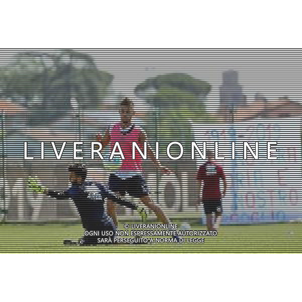 IMOLA 20/07/2019 IMOLESE CALCIO SERIE C TERZO ALLENAMENTO NELLA FOTO DARDAN VUTHAJ AL TIRO FOTO GIANNI SANNA-AG ALDO LIVERANI SAS