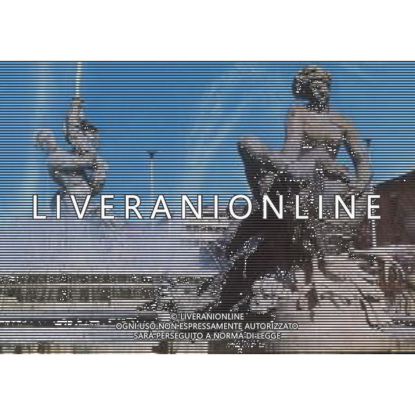 ROMA -La fontana delle Naiadi si trova a Roma, al centro di piazza della Repubblica. AG ALDO LIVERANI SAS