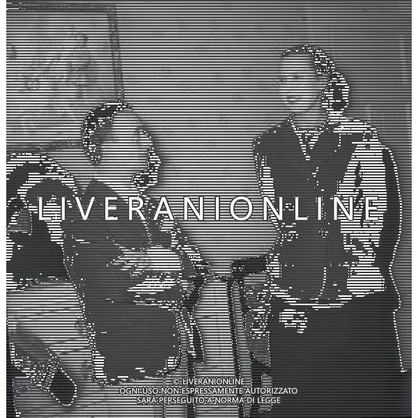 RETROSPETTIVA MARIA JOSE\' DI SAVOIA NELLA FOTO MARIA JOSE DI SAVOIA AI PREPARATIVI PER IL MATRIMONIO DELLA FIGLIA MARIA PIA DI SAVOIA E IL SARTO SCHUBERTH EMILIO A MERLINGE AG ALDO LIVERANI SAS