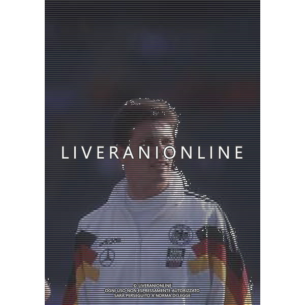 RETROSPETTIVA STEFAN REUTER CALCIATORE NELLA FOTO STEFAN REUTER CON LA MAGLIA DELLA NAZIONALE DELLA GERMANIA AG ALDO LIVERANI SAS