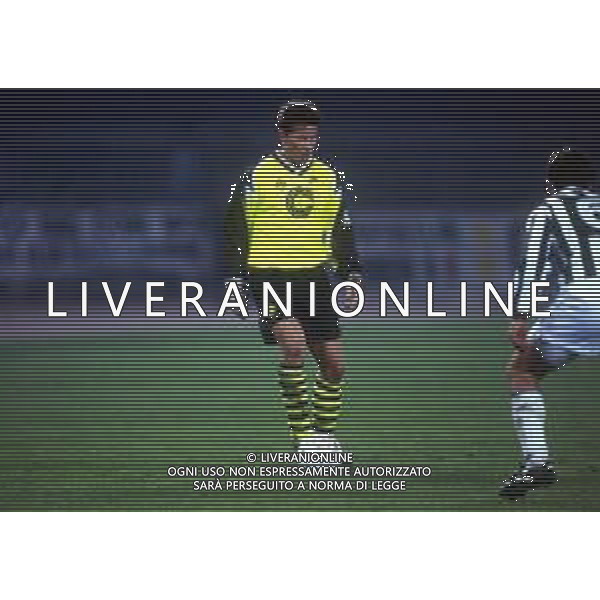 RETROSPETTIVA STEFAN REUTER CALCIATORE NELLA FOTO STEFAN REUTER CON LA MAGLIA DEL BORUSSIA DORTMUND AG ALDO LIVERANI SAS
