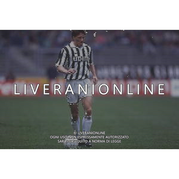 RETROSPETTIVA STEFAN REUTER CALCIATORE NELLA FOTO STEFAN REUTER CON LA MAGLIA DELLA JUVENTUS AG ALDO LIVERANI SAS