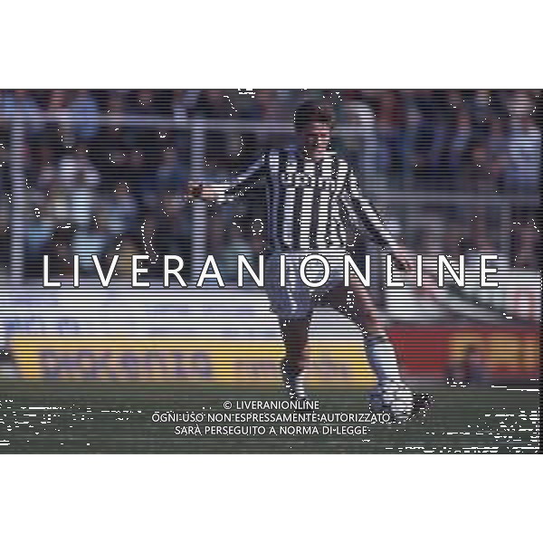 RETROSPETTIVA STEFAN REUTER CALCIATORE NELLA FOTO STEFAN REUTER CON LA MAGLIA DELLA JUVENTUS AG ALDO LIVERANI SAS