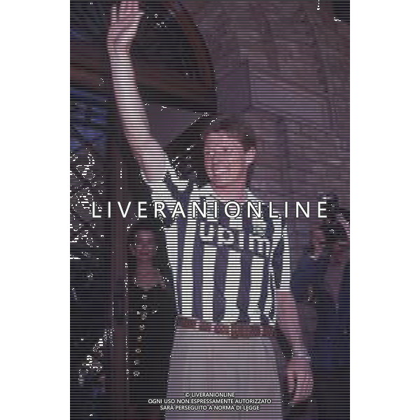 RETROSPETTIVA STEFAN REUTER CALCIATORE NELLA FOTO STEFAN REUTER ALLA PRESENTAZIONE NEL 1991 ALLA JUVENTUS AG ALDO LIVERANI SAS