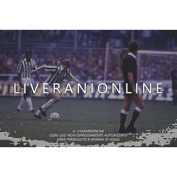 RETROSPETTIVA STEFAN REUTER CALCIATORE NELLA FOTO STEFAN REUTER CON LA MAGLIA DELLA JUVENTUS AG ALDO LIVERANI SAS