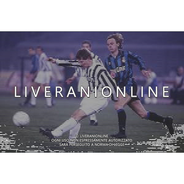 RETROSPETTIVA STEFAN REUTER CALCIATORE NELLA FOTO STEFAN REUTER CON LA MAGLIA DELLA JUVENTUS AG ALDO LIVERANI SAS