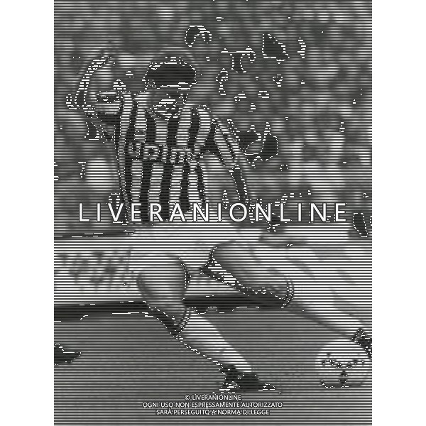 RETROSPETTIVA STEFAN REUTER CALCIATORE NELLA FOTO STEFAN REUTER CON LA MAGLIA DELLA JUVENTUS AG ALDO LIVERANI SAS