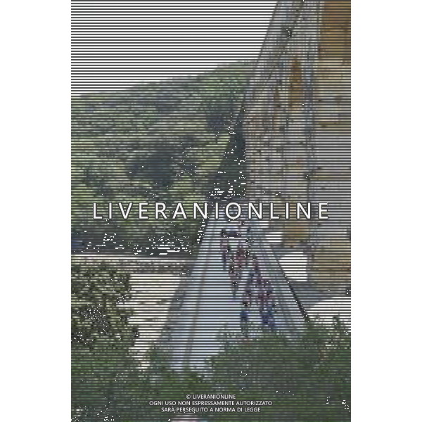 23-07-2019 Tour De France; Tappa 16 Nimes - Nimes; Pont Du Gard; nella foto Il ponte Romano del Gard nel sud della Francia che attraversa il fiume Gardon ©SIROTTI / AGENZIA ALDO LIVERANI SAS