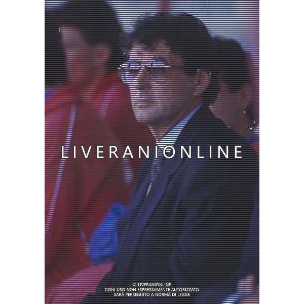 RETROSPETTIVA ENZO RICCOMINI ALLENATORE CALCIO NELLA FOTO ENZO RICCOMINI AG ALDO LIVERANI SAS