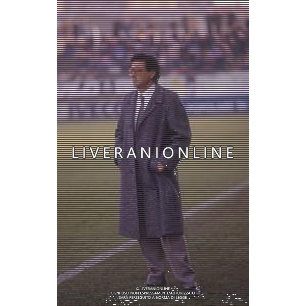 RETROSPETTIVA ENZO RICCOMINI ALLENATORE CALCIO NELLA FOTO ENZO RICCOMINI AG ALDO LIVERANI SAS