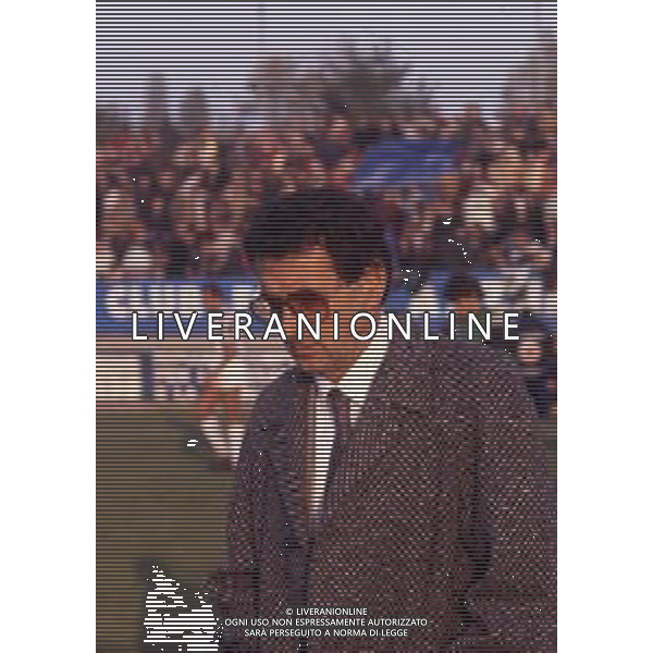 RETROSPETTIVA ENZO RICCOMINI ALLENATORE CALCIO NELLA FOTO ENZO RICCOMINI AG ALDO LIVERANI SAS