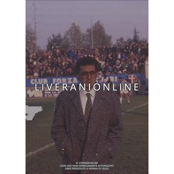 RETROSPETTIVA ENZO RICCOMINI ALLENATORE CALCIO NELLA FOTO ENZO RICCOMINI AG ALDO LIVERANI SAS