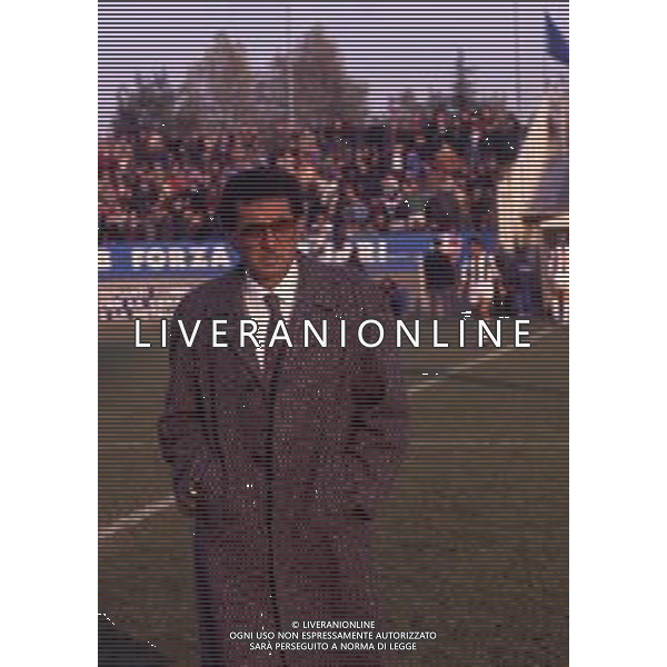RETROSPETTIVA ENZO RICCOMINI ALLENATORE CALCIO NELLA FOTO ENZO RICCOMINI AG ALDO LIVERANI SAS