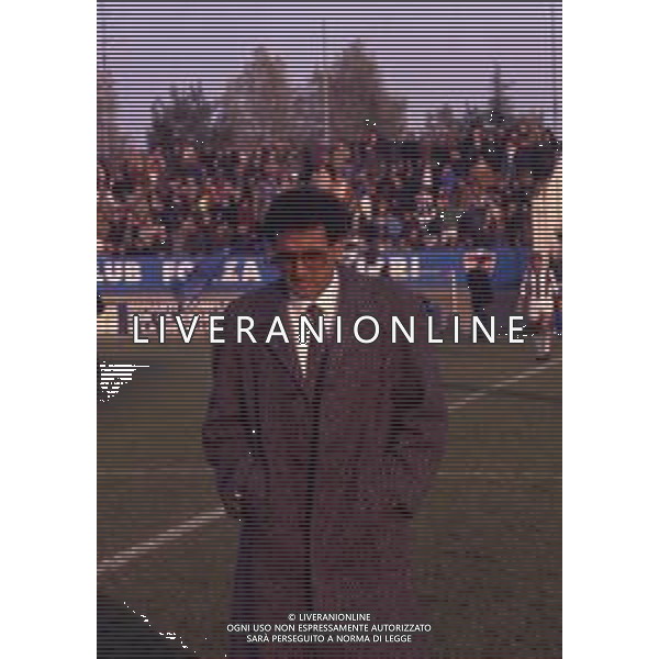 RETROSPETTIVA ENZO RICCOMINI ALLENATORE CALCIO NELLA FOTO ENZO RICCOMINI AG ALDO LIVERANI SAS